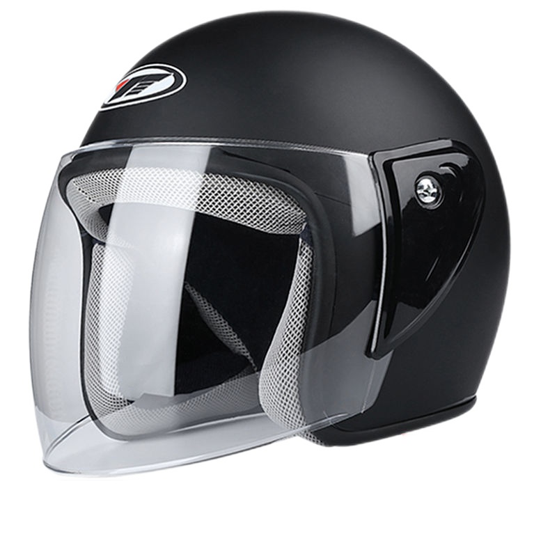 四季盔电动车头盔男女通用四季半盔电瓶车骑行头盔防雾安全帽烈珺