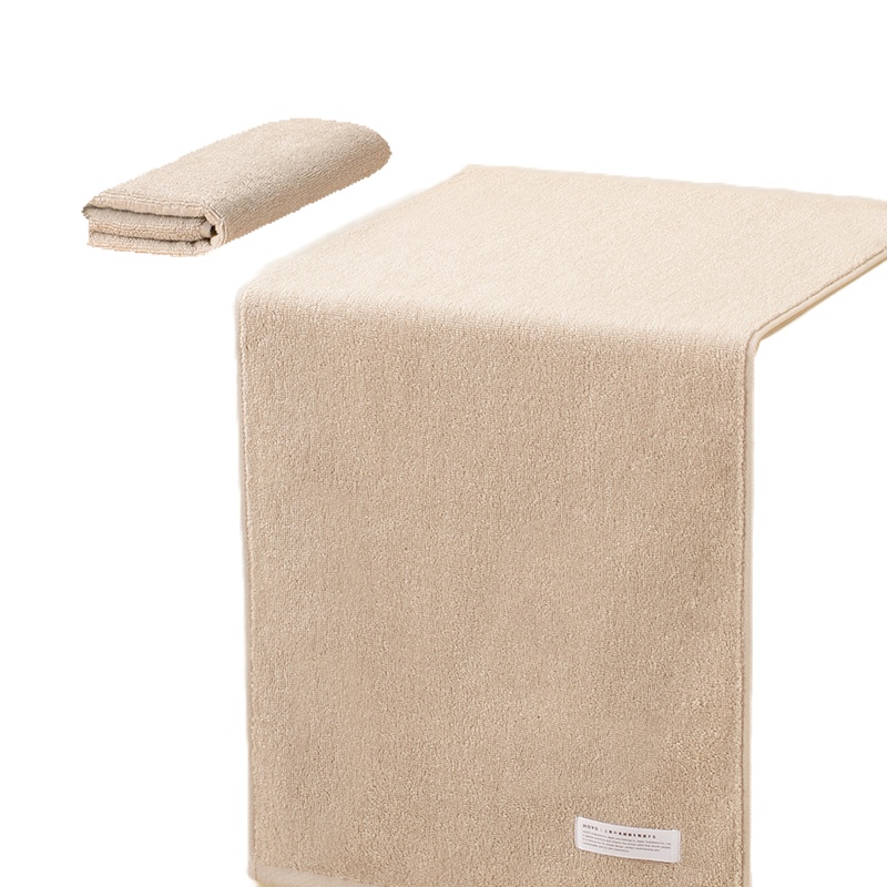 HOYO芦荟毛巾浴巾三件套家用纯棉吸水速干不掉毛伴手礼盒套装7245