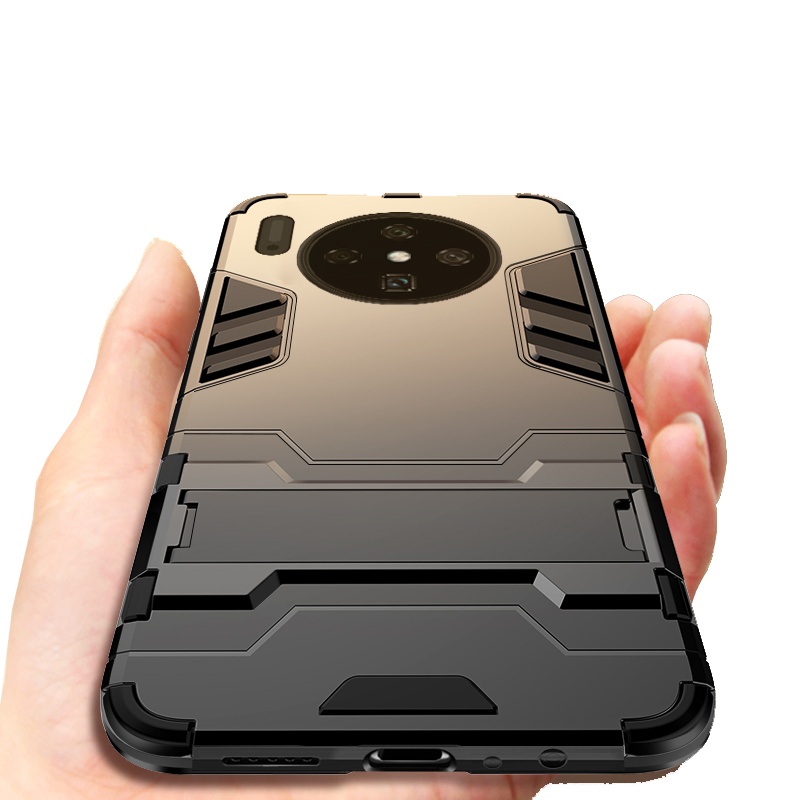 可波[送钢化膜]华为mate40/pro+/mate30手机壳保护套全包防摔磨砂硅胶5G铠甲外壳mate20pro支架壳