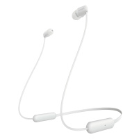 索尼(SONY)WI-C310 无线蓝牙入耳式立体声耳机 手机耳机 颈挂线控 白色