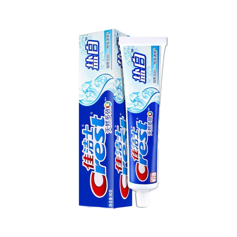 佳洁士盐白90g牙膏(10支)