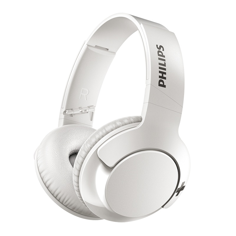 飞利浦（PHILIPS）头戴式蓝牙HIFI无线耳机SHB3175WT 白色 运动音乐游戏通话吃鸡耳机 苹果安卓手机通用