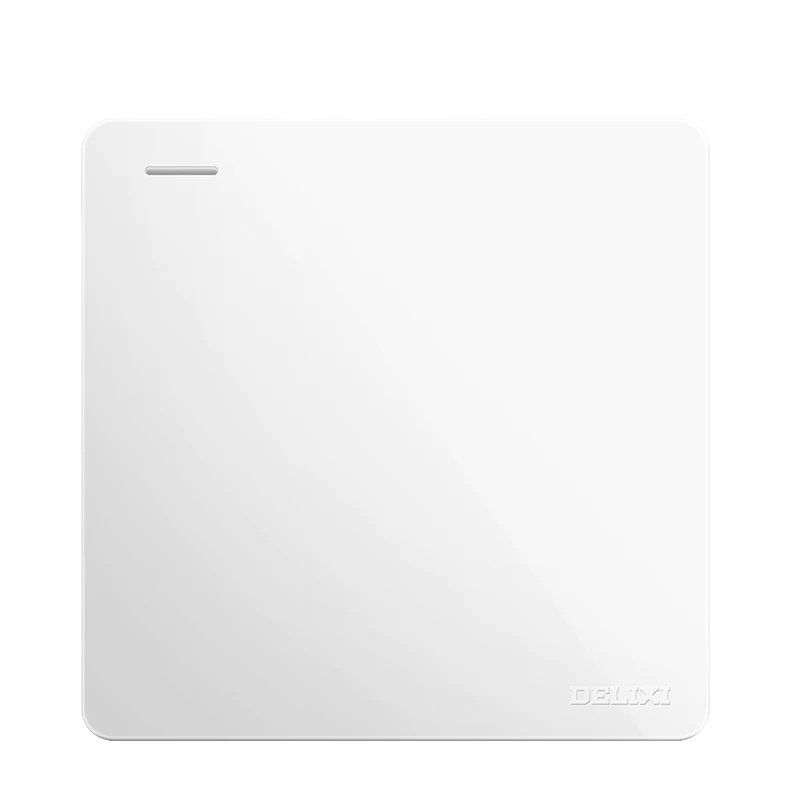 德力西 一开单控 CD217-HA86大板白色