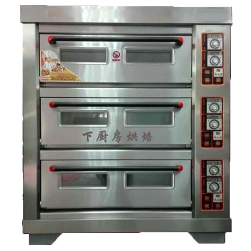 烤箱 大型烘焙烤箱商用 三层六盘