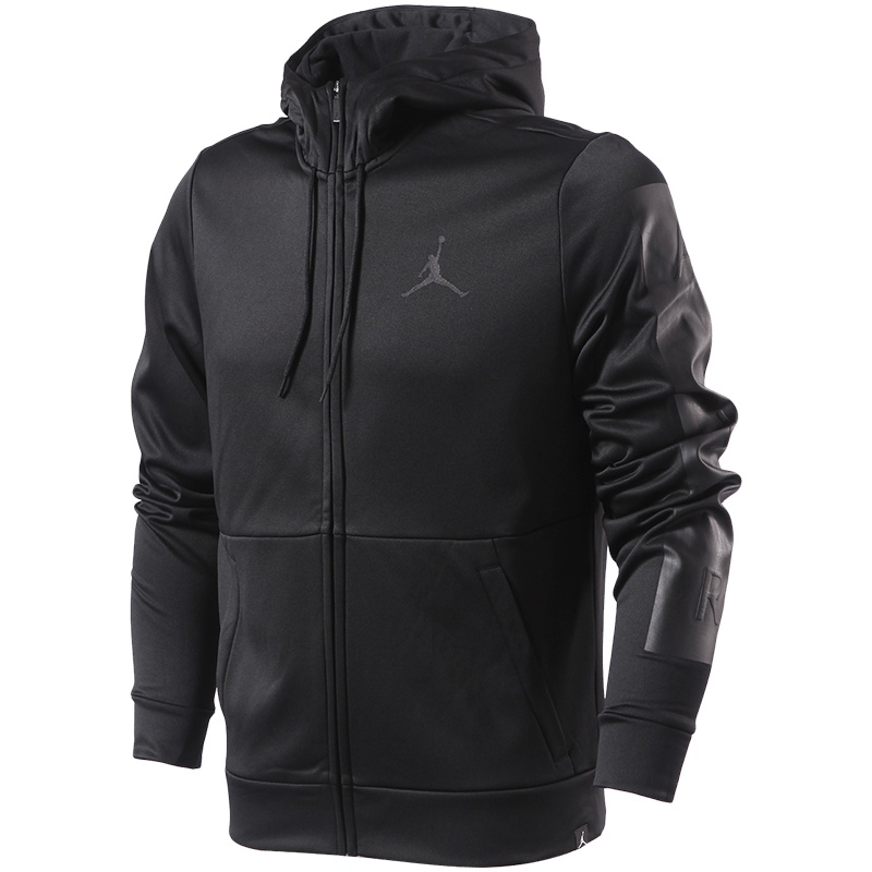 NIKE/耐克 男装 Jordan Flight Air拉链开襟保暖篮球连帽衫运动服夹克