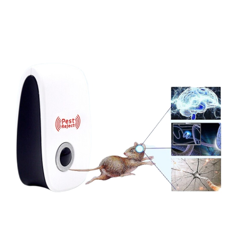 超声波智能驱鼠器驱虫器(10个装)