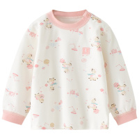 童泰(TONGTAI)2020年新款四季1-3岁婴幼儿男女宝宝纯棉家居服上装肩开休闲上衣