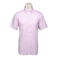 美尔雅(MAILYARD)男子夏季休闲衬衫短袖男士免烫休闲衬衣格纹 043