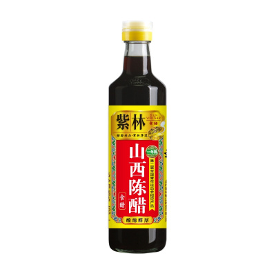 紫林山西陈醋420ml*1 一年陈醋 增鲜调味