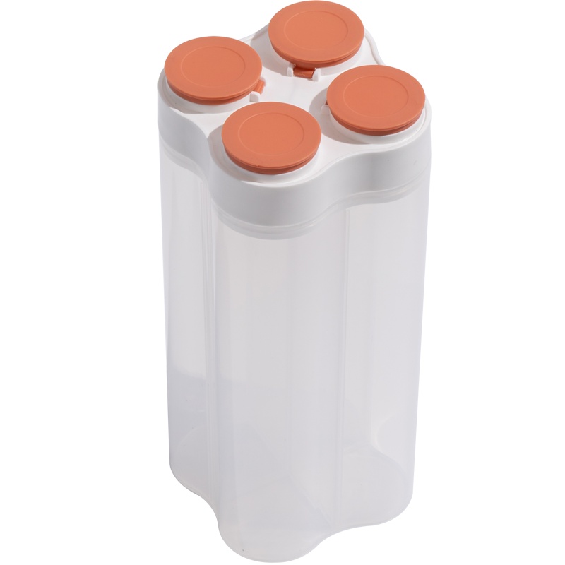 苏宁宜品密封罐塑料食品罐储存储物罐收纳罐五谷杂粮厨房零食冰箱收纳盒