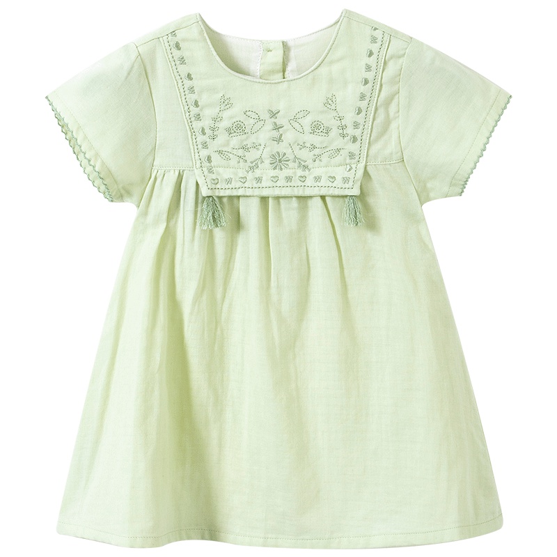 哈贝比女宝宝连衣裙婴儿裙子夏小儿童公主裙夏季纯棉夏装薄