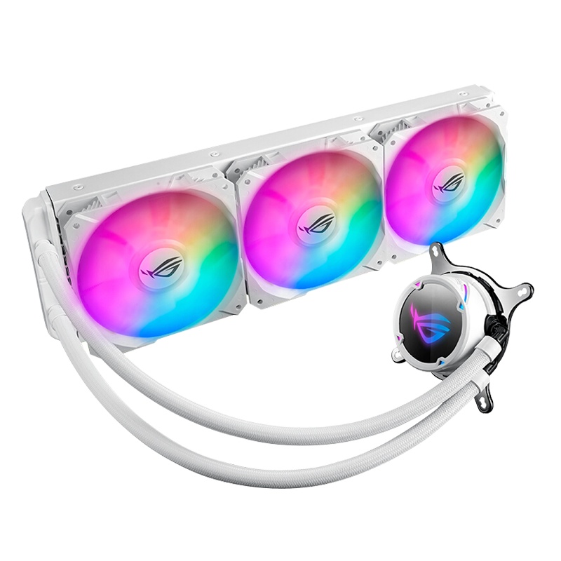 华硕(ASUS)ROG STRIX LC 360 RGB WE小白龙 白色纪念版一体式CPU水冷散热器 RGB版