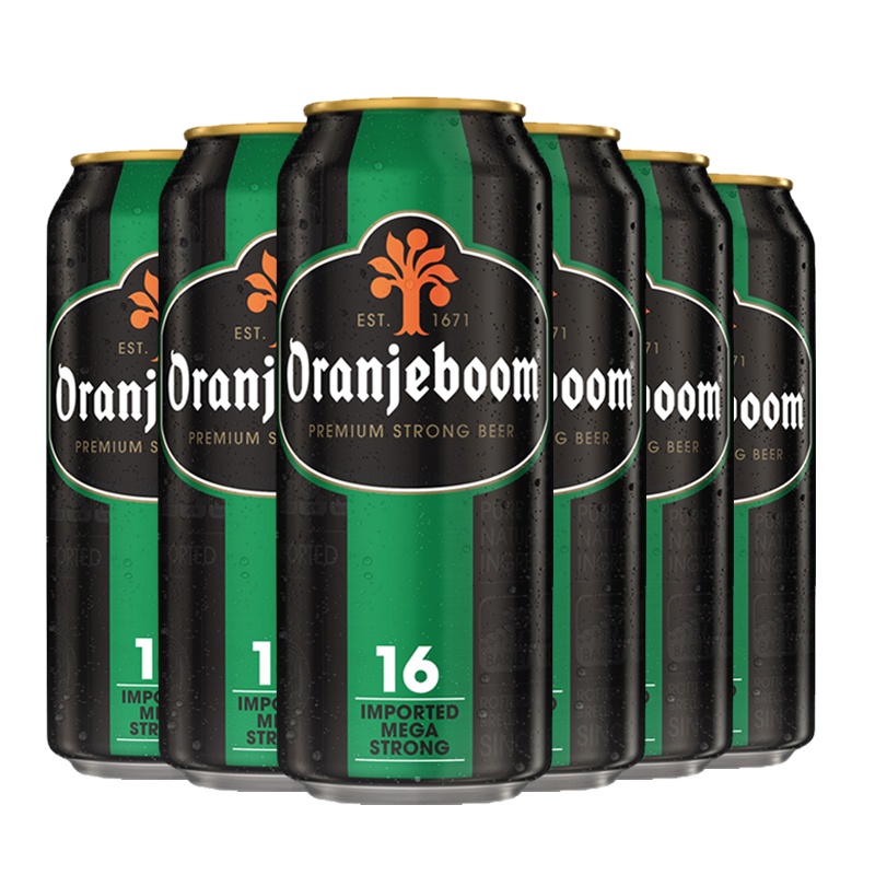 德国进口Oranjeboom橙色炸弹16度啤酒烈性高度强劲啤酒6罐