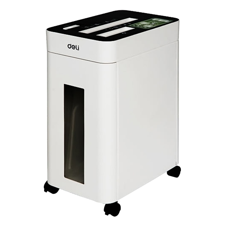 得力deli9924大功率碎纸机电动小型办公家用文件粉碎机电动自动