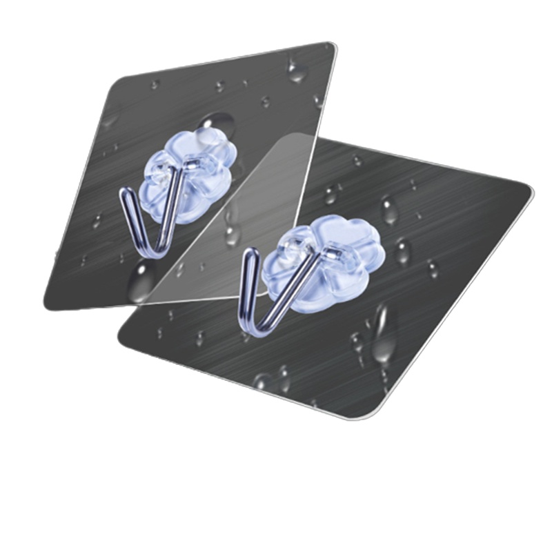 美丽新强力无痕粘钩免打孔壁挂墙壁墙上不粘贴浴室挂钩粘钩 (4.55)