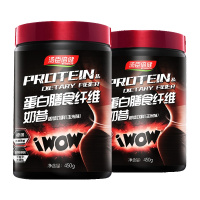 汤臣倍健(BY-HEALTH) 膳食纤维奶昔饱腹代餐450g*2罐 蛋白纤维玉米味 粉剂 大豆分离蛋白