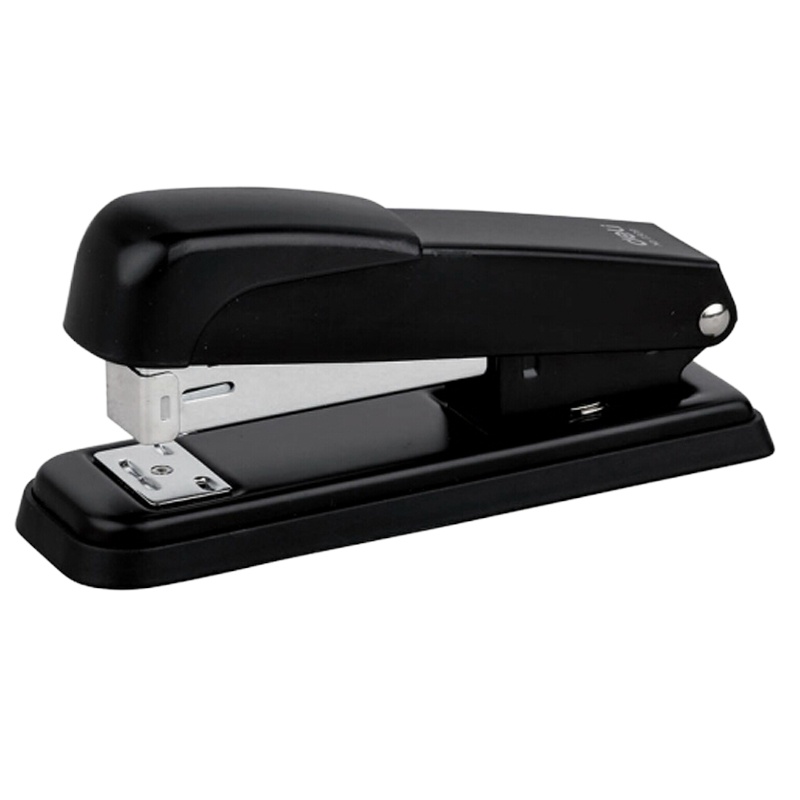 得力 省力订书机 12号装订机可订20页标准订书器 金属经济型[蓝色] 0309