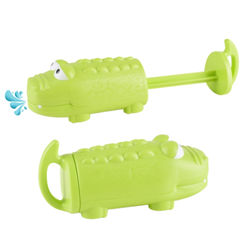 鲨鱼+鳄鱼(2只装)动物水炮鳄鱼鲨鱼喷水抽水枪夏季男女孩戏水洗澡沙滩玩具儿童