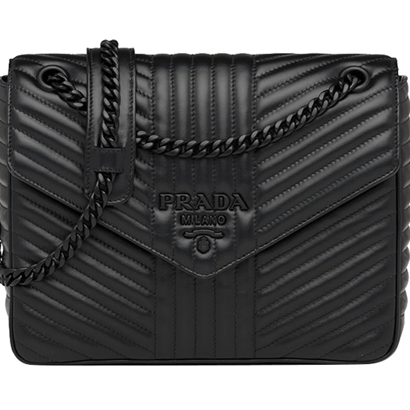 预订 20春夏PRADA Diagramme 单肩包1BD226 AOI 24*17*7CM