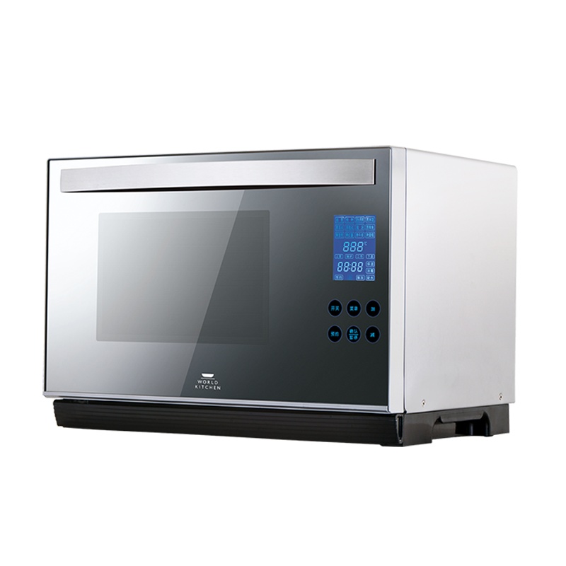 康宁电烤箱 蒸烤一体 自主温控电烤箱家用烘焙小型烤箱多功能全自动蛋糕25L升大容量正品