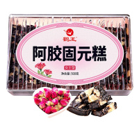 鹤王阿胶糕即食女士型500g纯山东手工固元膏ejiao阿胶膏方块片