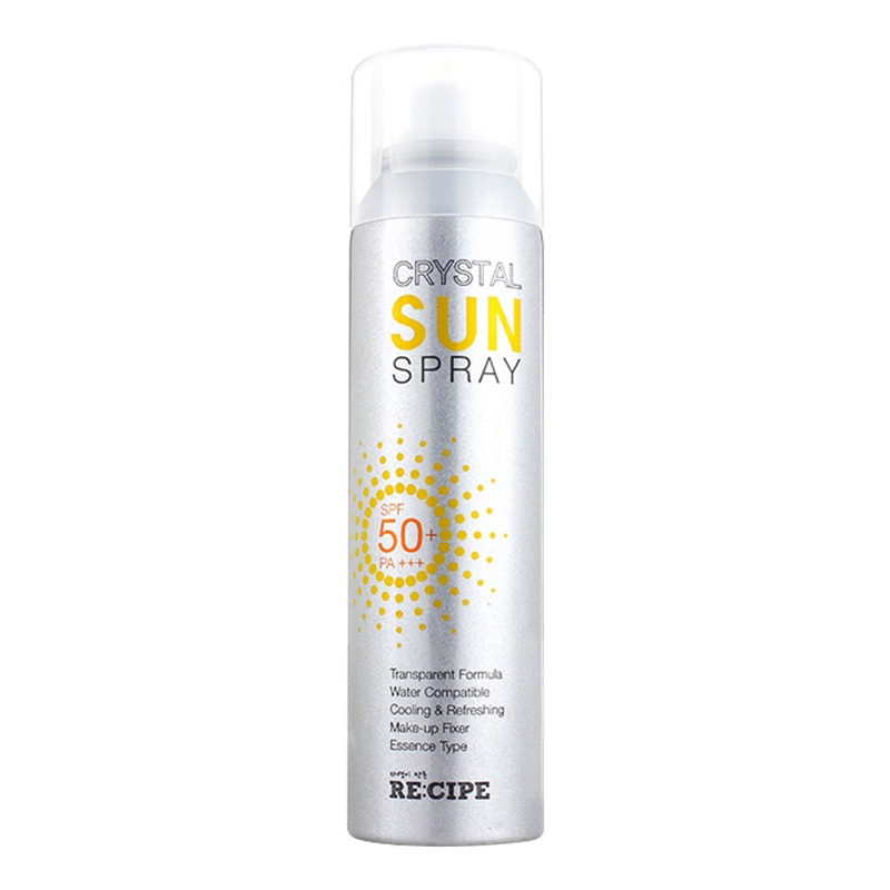 莱斯璧(RE:CIPE)防晒保湿喷雾 SPF50+ 大人小孩皆可使用防晒/隔离水晶喷雾150ml/瓶