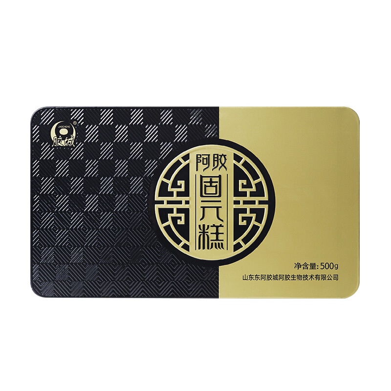 阿胶糕山东东阿胶城即食非纯手工阿胶膏块阿胶固元膏500g正品女