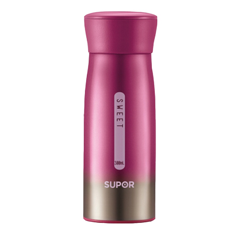 苏泊尔(SUPOR)300ml真空保温杯大容量男女士便携水杯不锈钢真空直身车载茶杯子KC30BT2