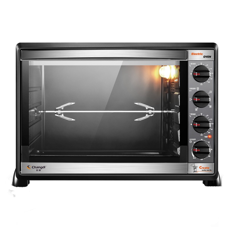 长帝(changdi)CRTF52GS家商两用大容量电烤箱烘培蛋糕面包机全自动6管发蓝加热管