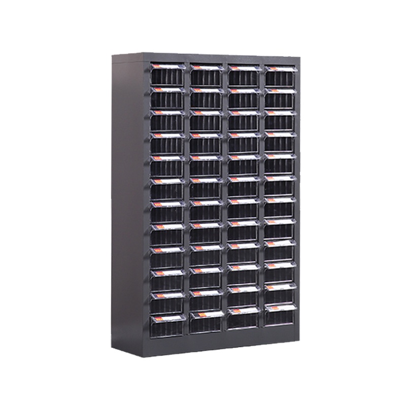 臻远零件柜抽屉式工具柜 48抽透明无门中号