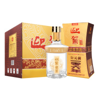 迎驾贡酒 迎驾金星 42度 450mL*6瓶 整箱装 浓香型白酒
