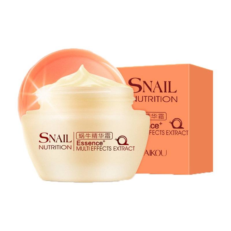 莱蔻蜗牛精华面霜50g 补水滋润保湿霜乳液护肤品