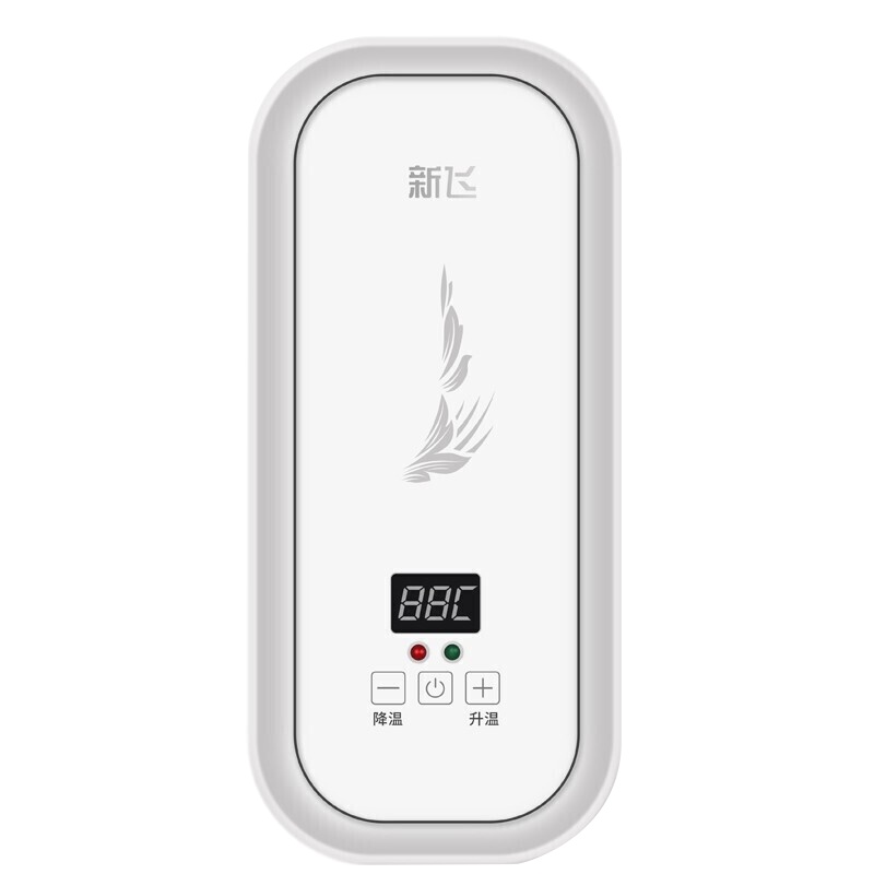 新飞(Frestec)电热水器 小厨宝即热式电热水器即热速热小型免储水热水器恒温变频省电XFJDL-55A白色豪华款