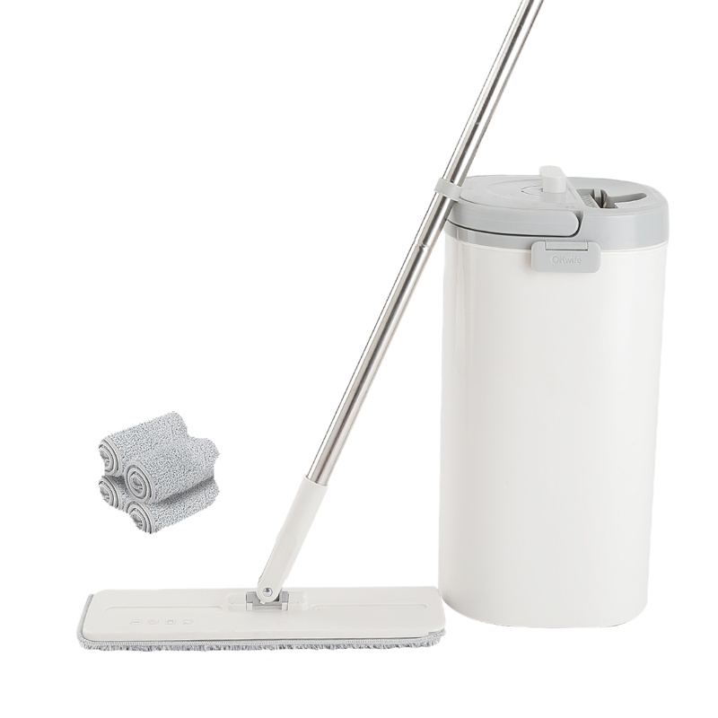 好媳妇免手洗双向平拖懒人好神拖擦地托把AGW-4501 yzh