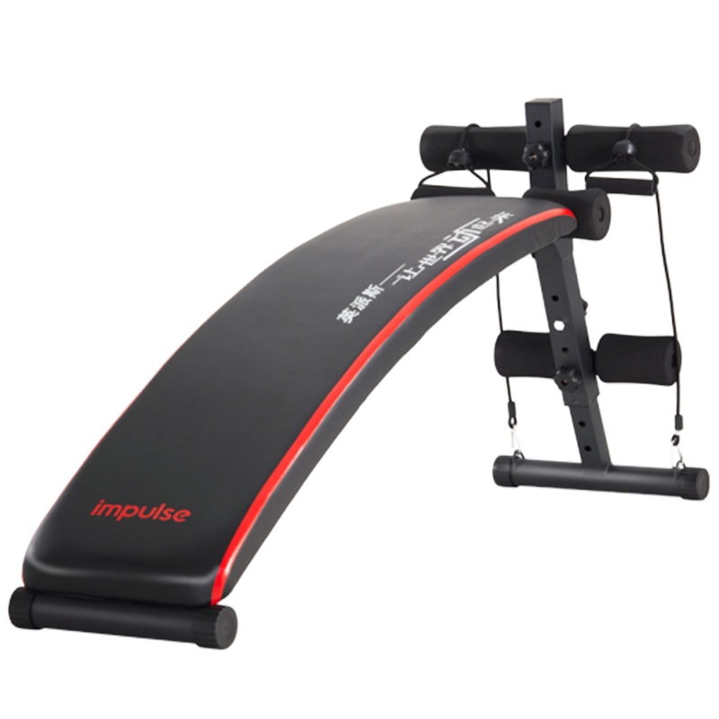 苏宁自营 英派斯仰卧板YW2300 多功能腹肌板健腹板哑铃凳家用健身器材 健芬欣体育 黑色