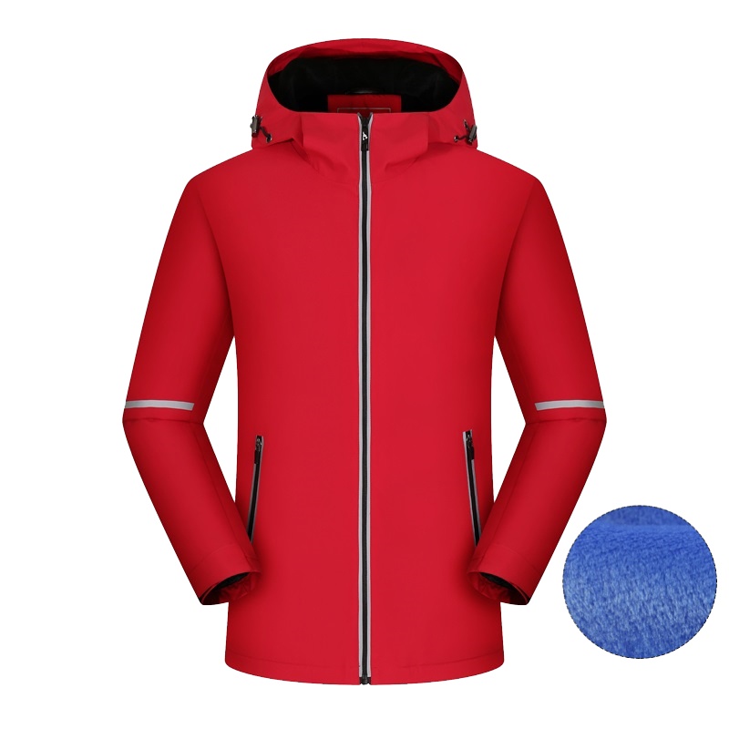 宜虎HM-999反光加绒款服装男女工作服定制印字LOGO