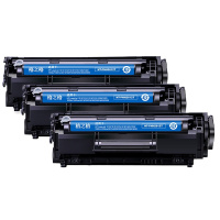 格之格 G&G NT-CN2612T硒鼓黑色易加粉三支装适用于惠普Q2612A 佳能lbp2900 打印页数共6000页