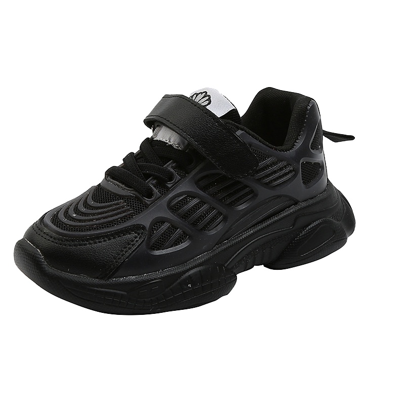 儿童运动休闲鞋26-37码春夏秋冬四季新款运动鞋女童网面透气防滑跑步鞋男童轻便休闲鞋子AWANHOO B6907