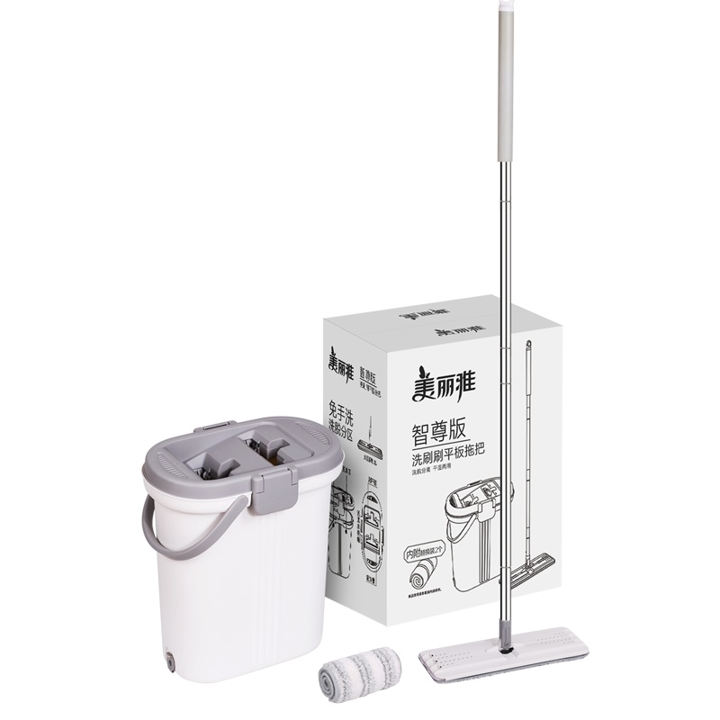 美丽雅 洗刷刷平板拖把 加大PLUS智尊版