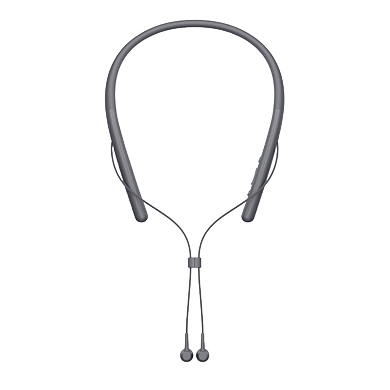 索尼(SONY)WI-H700 (灰黑色)颈挂式立体声蓝牙无线耳机 贴心磁扣 来电震动提醒