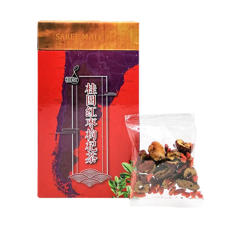 恒敬红枣枸杞桂圆茶12g*16包桂圆红枣干泡水喝192g/盒