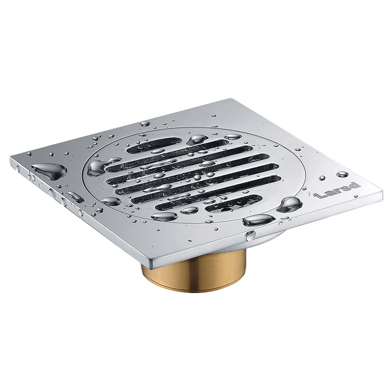 莱尔诗丹(Larsd)7001全铜防臭地漏 卫生间地漏 大流量加厚防堵