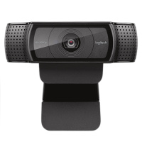 罗技(Logitech)C920 PRO 高清美颜摄像头 黑