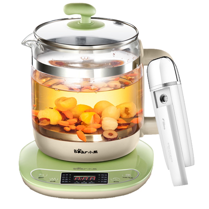 小熊养生壶+德尔玛补水仪