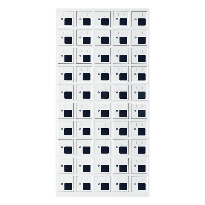 卓澳(ZHUOAO)手机存放柜对讲机柜电子设备管理柜屏蔽柜多门带锁可定制保管收纳柜无外门亚克力窗口 五十门存放柜