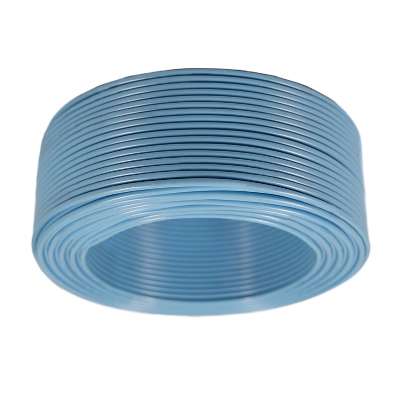 北京昆仑电线 阻燃BV塑铜线2.5 蓝色100米