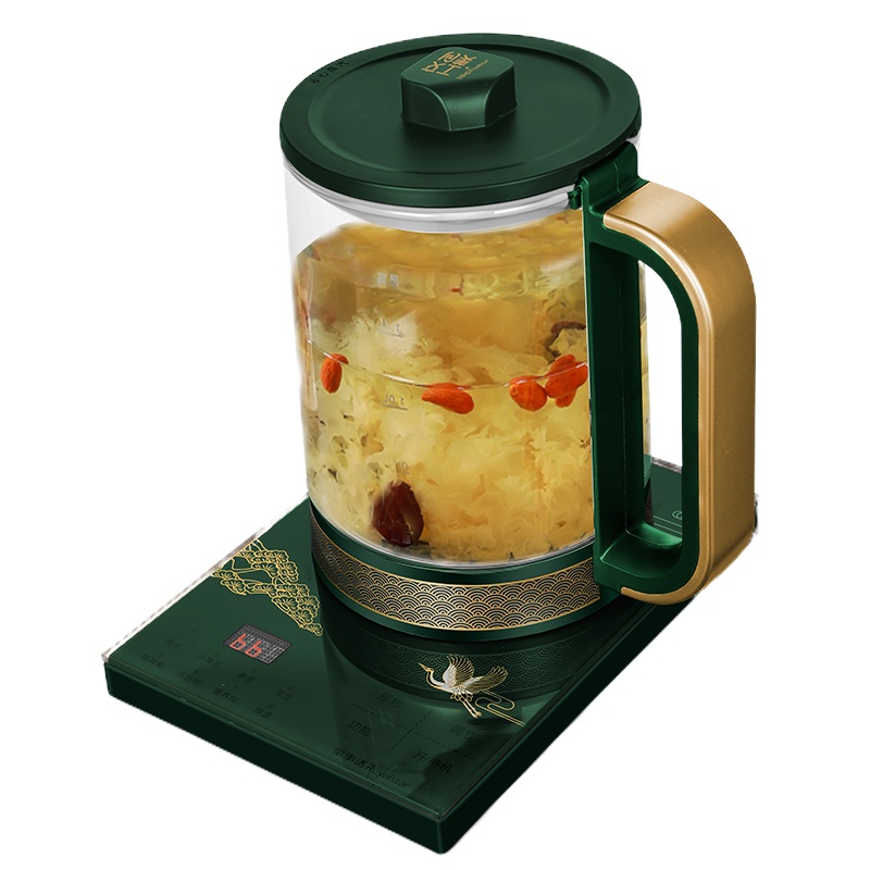 荣事达(Royalstar)养生壶电水壶1.2L烧水壶多功能花茶壶煎药电茶壶煮水壶开水壶玻璃水壶YSH12A01新国货