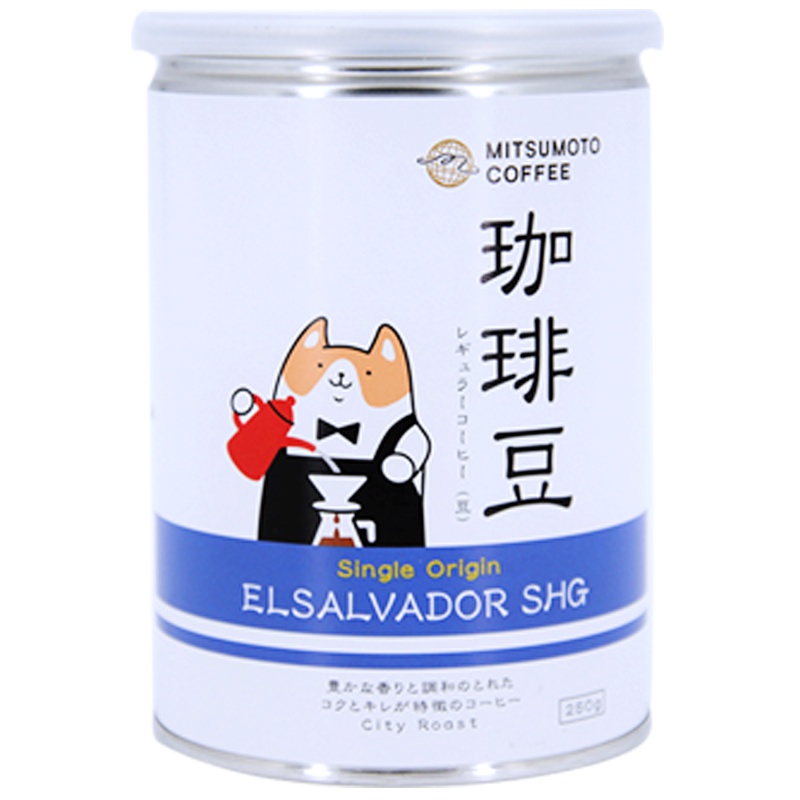 MMC 萨尔瓦多中度烘焙咖啡豆 日本原装进口咖啡豆 250g/罐