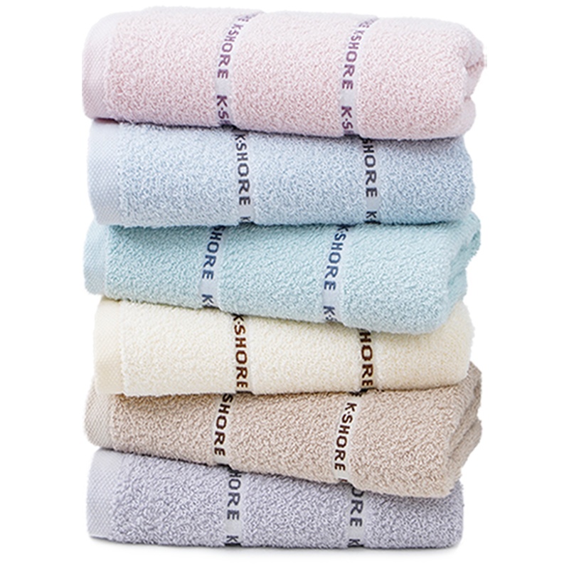 『10条装』金号纯棉毛巾成人儿童家用男女洗脸洗澡毛巾童巾方巾小毛巾柔软舒适吸水不掉毛面巾批发