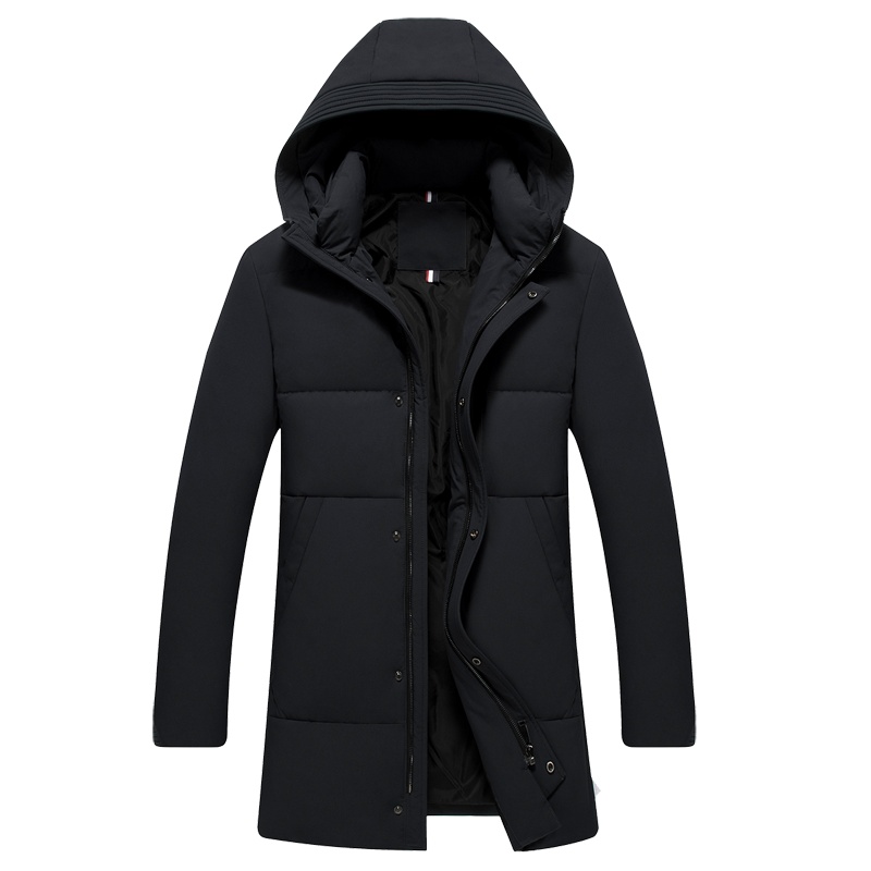 迪伽默 意大利VDG 中款连帽羽绒服男士百搭休闲冬装外套